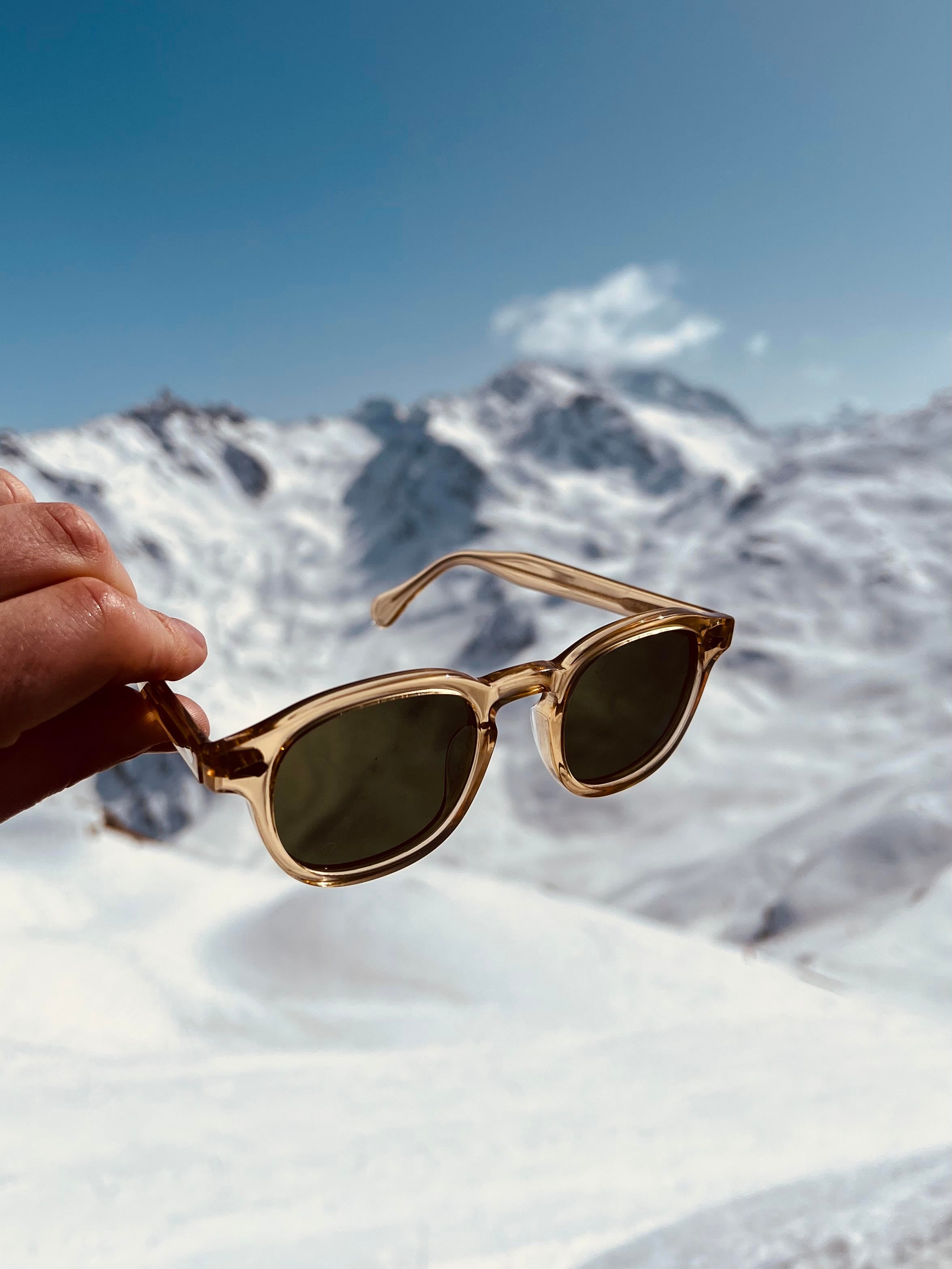 London Large Gold Green – Sunglasses – Kapten & Son